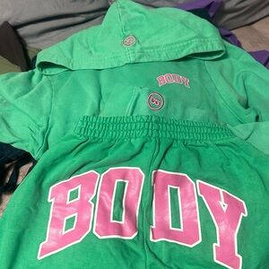 Green BODY Women's Hoodie